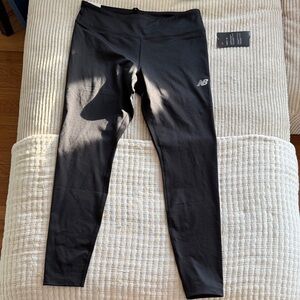 New Balance Black High-Waist Performance Leggings